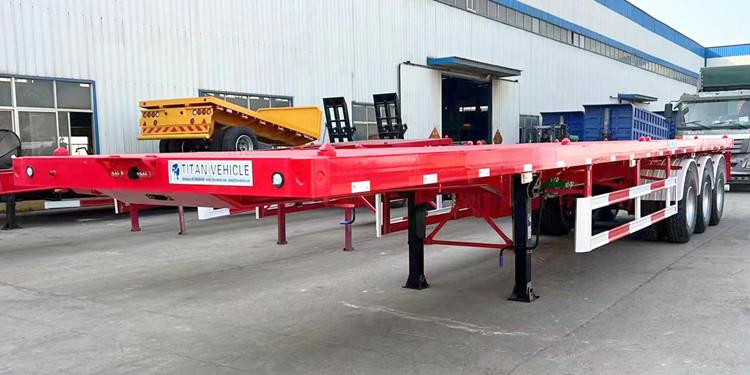 Triaxle Trailer | Tri Axle Flatbed Trailer for Sale in Ghana
