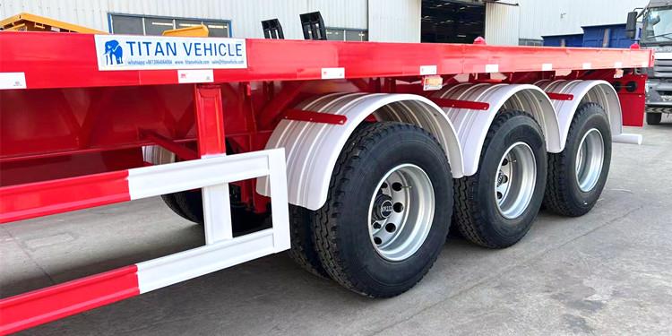 Triaxle Trailer | Tri Axle Flatbed Trailer for Sale in Ghana