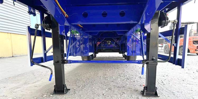 Single Tire Flatbed Trailer for Sale in Ghana Accra