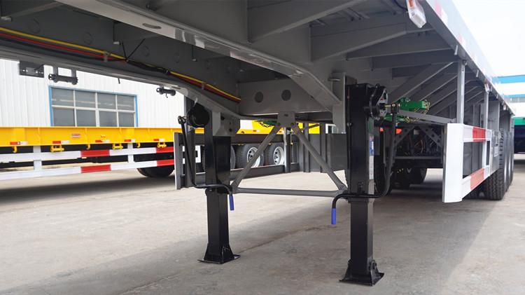 12m Tri Axle Flatbed Trailer for Sale Near Me in Ghana Tema