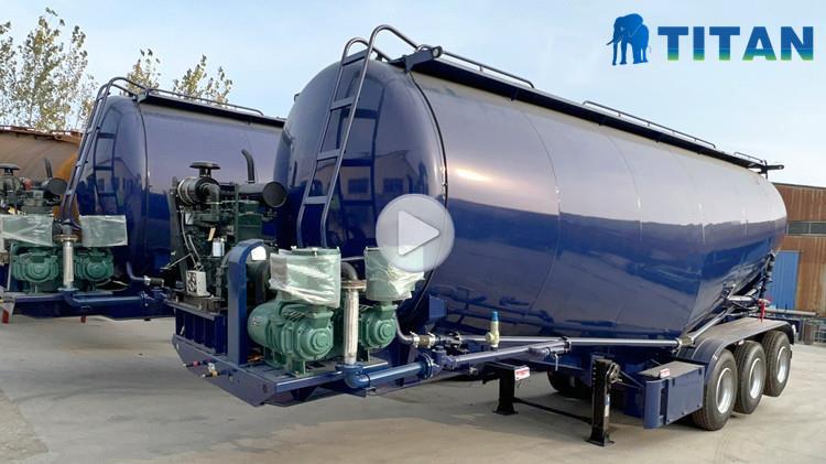 3 Axle Cement Bulker Truck Price in Ghana Tema