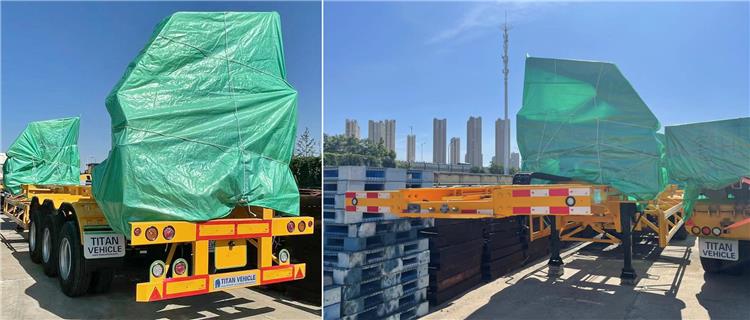 37 Ton 40ft Container Side Loader for Sale in Ghana