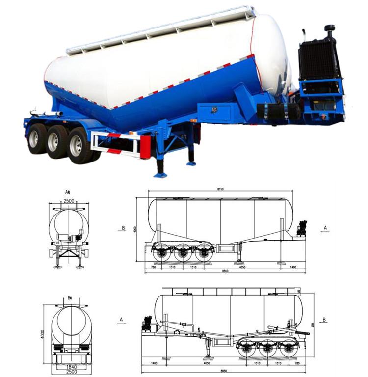 Cement Tanker Price - Bulk Cement Tanker Truck in Ghana