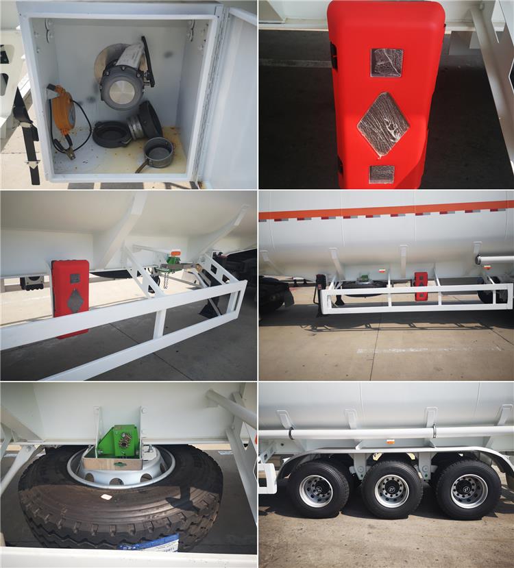 3 Axle 45000Ltrs Petrol Tanker Trailer for Sale Price in Ghana Accra
