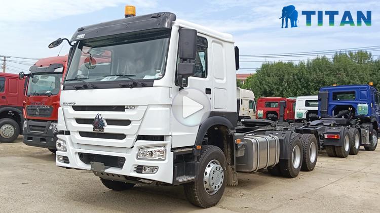 Howo Tractor Truck 430 - Sinotruk Howo Price in Ghana