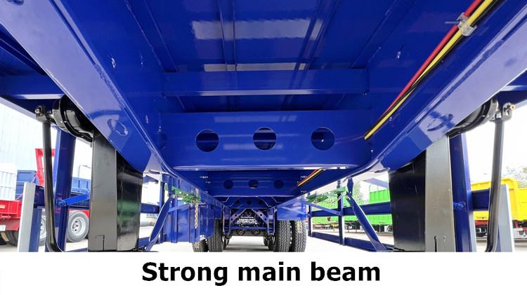 Tri Axle Flat Deck Trailer for Sale in Ghana Accra