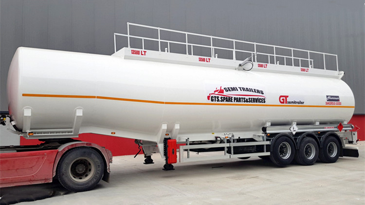 GTS Trailer 3 Axle Fuel Tanker Semi Trailer for Sale in Ghana