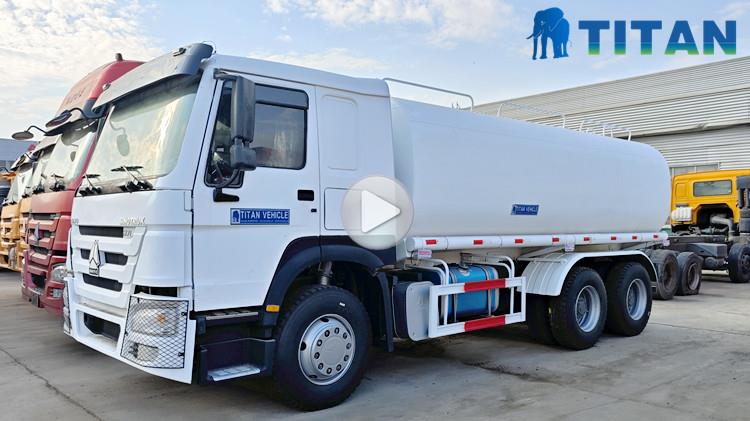 Used Howo 6x4 Fuel Tanker Truck for Sale in Ghana