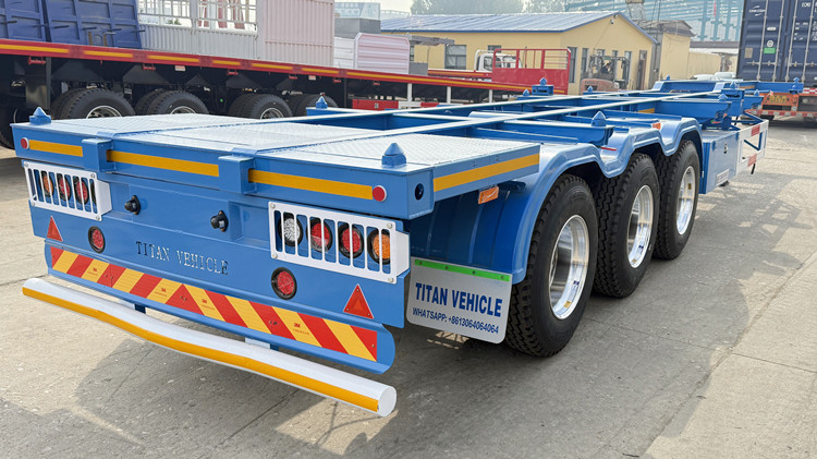 Tri Axle Intermodal Chassis Trailer for Sale in Ghana