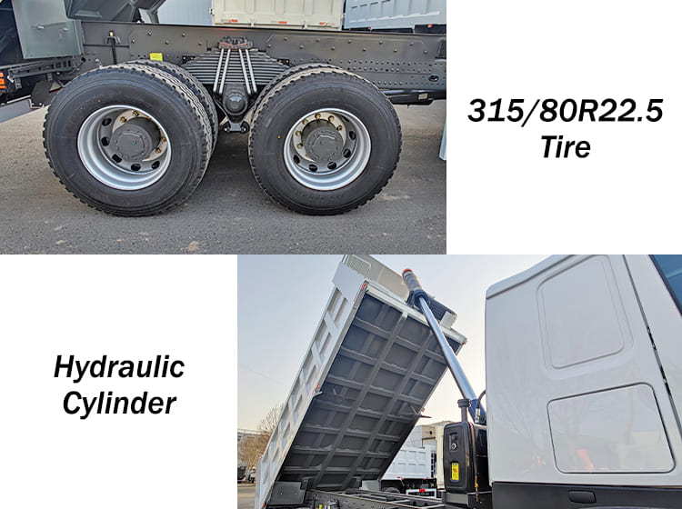 Howo 6x4 New Tipper Trucks for Sale in Ghana Accra