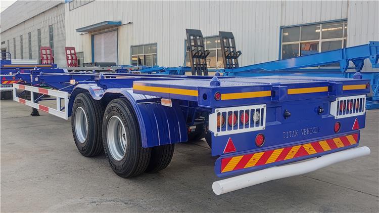 40 foot Shipping Container Chassis Trailer for Sale In Ghana Tema