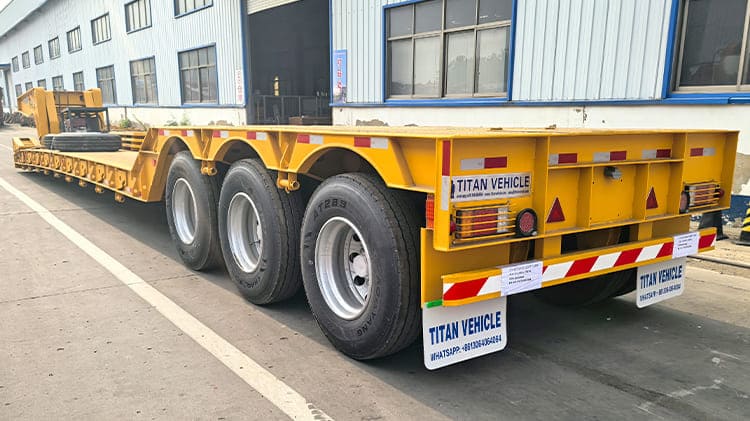 RGN Removable Gooseneck Trailers for Sale in Ghana Takoradi