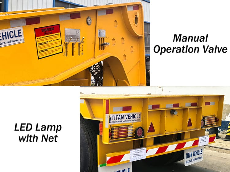RGN Removable Gooseneck Trailers for Sale in Ghana Takoradi