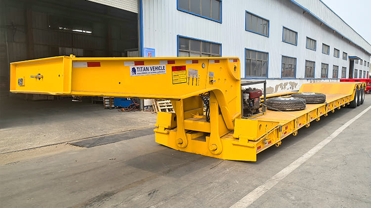 RGN Removable Gooseneck Trailers for Sale in Ghana Takoradi