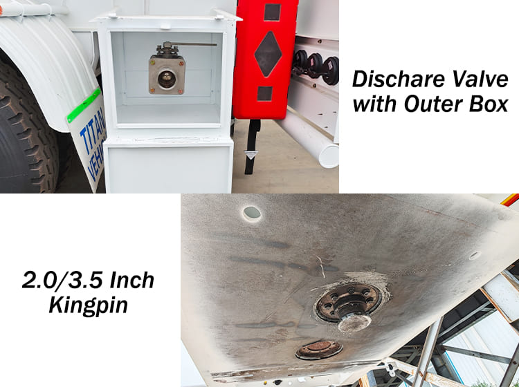 Diesel Fuel Tanker Semi Trailer for Sale in Tema Ghana