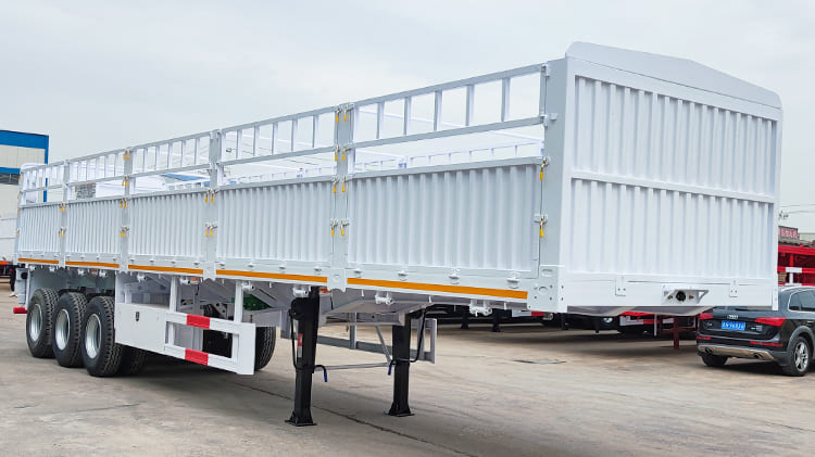 Stake Fence Cargo Semi Trailer for Sale in Ghana Accra