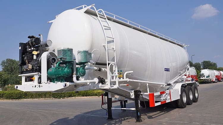 Cement Bulker Truck Trailer Price for Sale in Ghana Takoradi