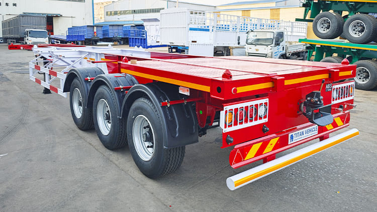 20 40 Ft Container Trailers for Sale in Ghana Accra