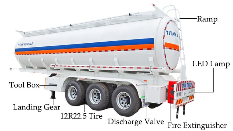 42000 Liter Petrol Tanker Price for sale in Ghana