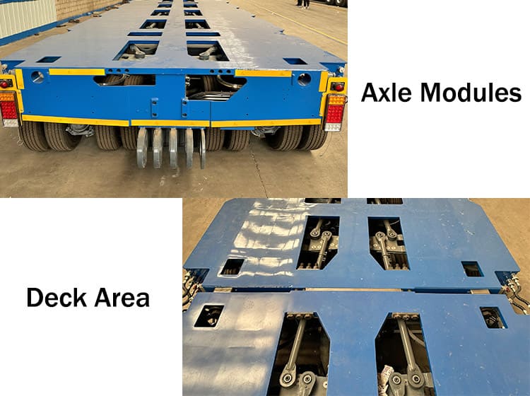 Hydraulic Goldhofer Multi Axle Trailer for Sale in Ghana