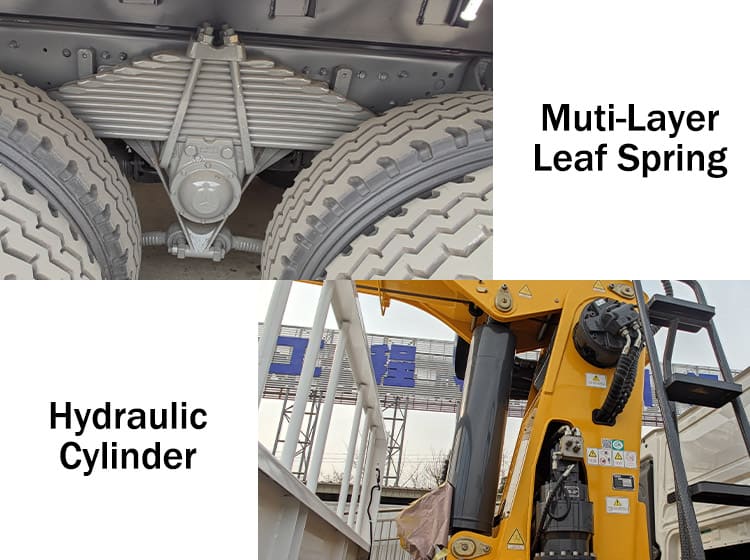 Heavy Duty Lorry Mounted Crane for Sale in Ghana