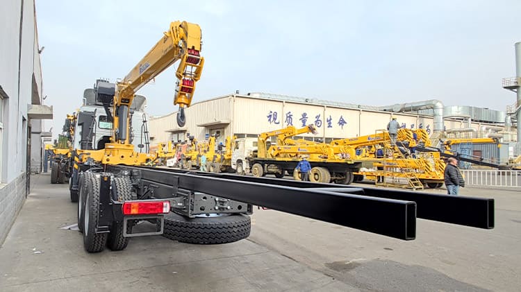 XCMG Truck Mounted Crane for Sale in Ghana Accra