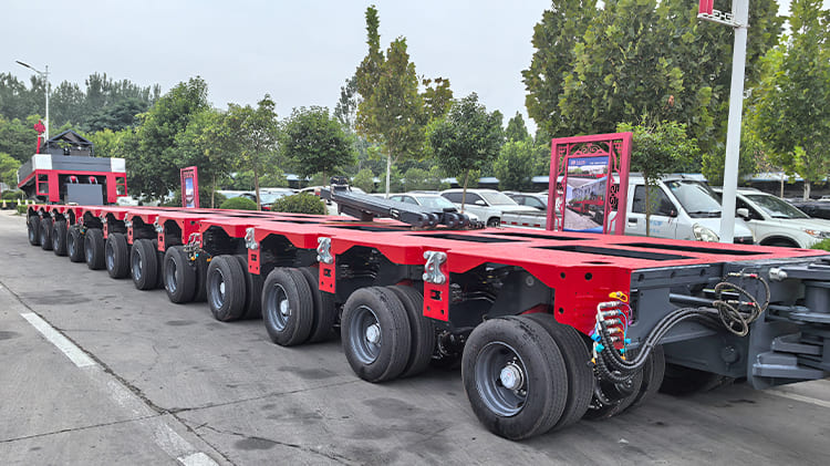 Hydraulic Multi Axle Modular Trailers for Sale in Ghana