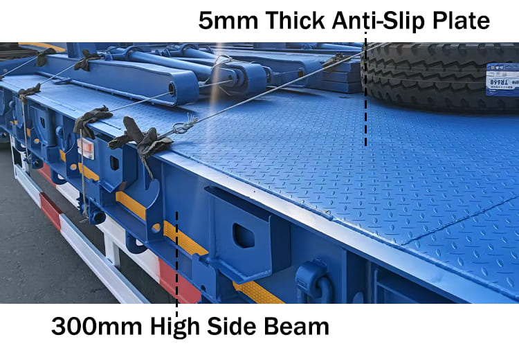 Tri Axle Low Bed Truck for Sale in Ghana