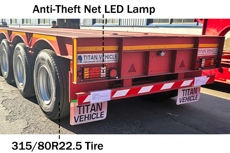 100 Ton RGN Removable Gooseneck Trailer for Sale in Ghana