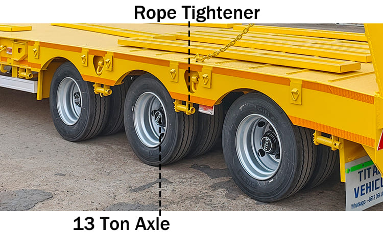 40Ft Low Bed Trailer Price for Sale in Ghana