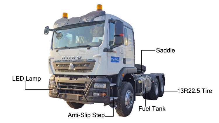 Sinotruk Howo 6x4 Trucks for Sale in Ghana