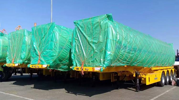 4 Axle Diesel Fuel Tanker Trailer for Sale in Ghana