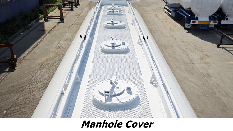 45000 Liters Fuel Tanker Semi Trailer for Sale in Ghana