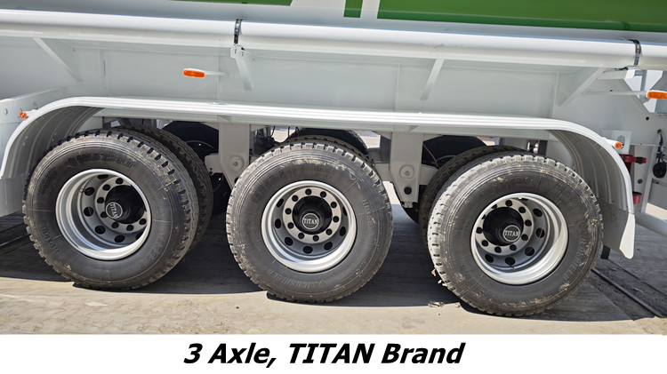 45000 Liters Fuel Tanker Semi Trailer for Sale in Ghana