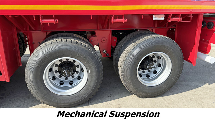 4 Axle Semi Flatbed Trailer for Sale in Ghana