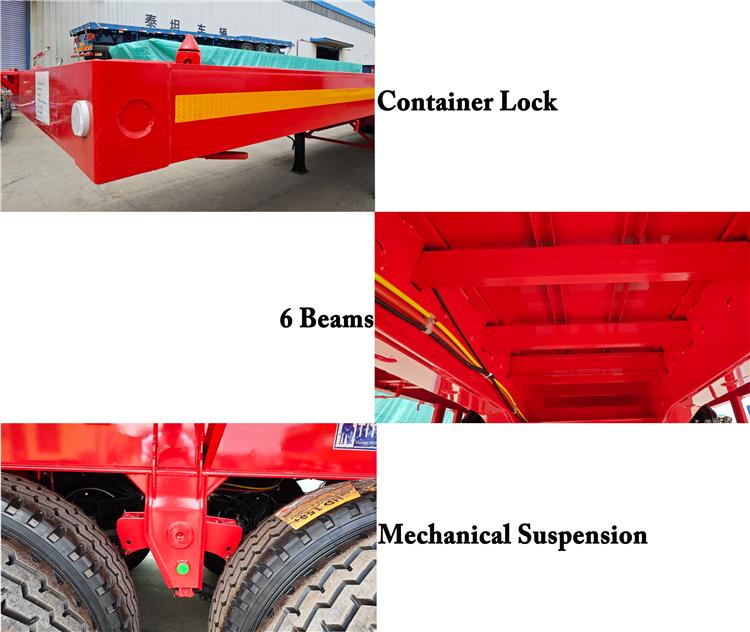 4/Quad Axle Flatbed Trailer for Sale In Ghana Tema