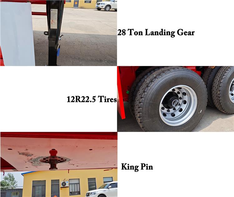 4/Quad Axle Flatbed Trailer for Sale In Ghana Tema
