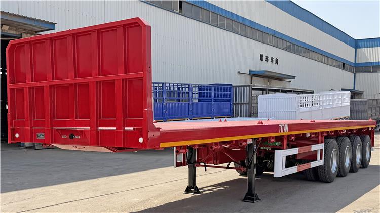 4/Quad Axle Flatbed Trailer for Sale In Ghana Tema
