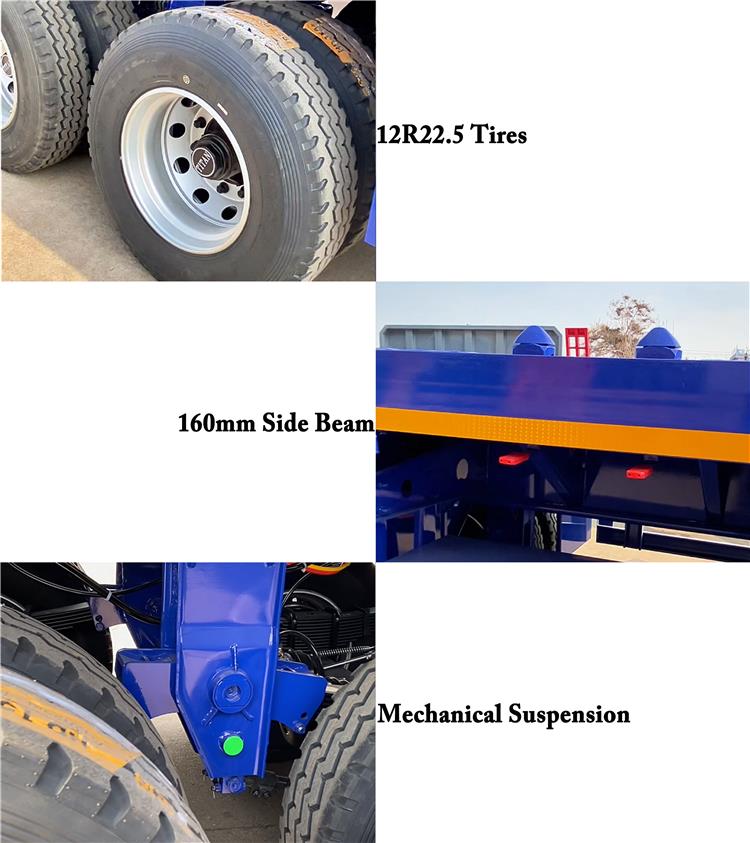 4 Axle Flat Deck Trailer for Sale In Ghana