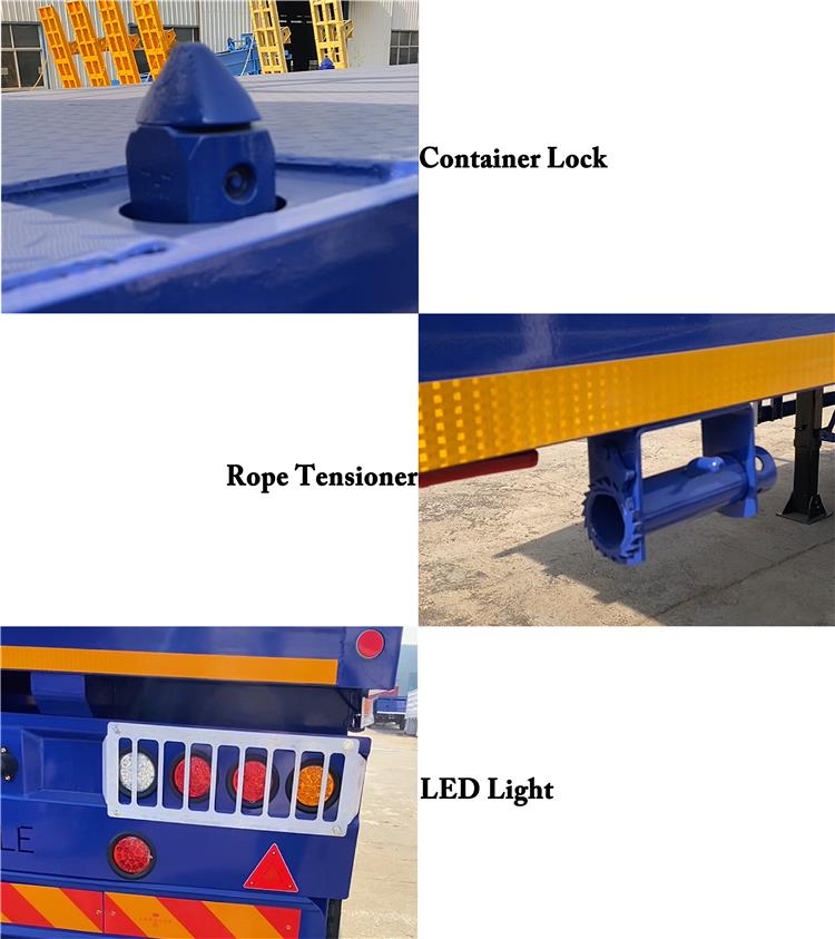 4 Axle Flat Deck Trailer for Sale In Ghana