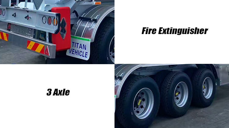 3 Axle Fuel Tanker Trailer for Sale in Tema Ghana