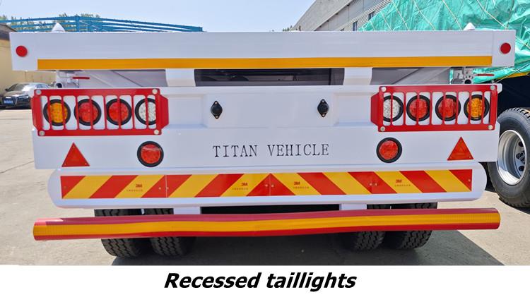 Tri Axle Semi Flatbed Trailer Price in Ghana