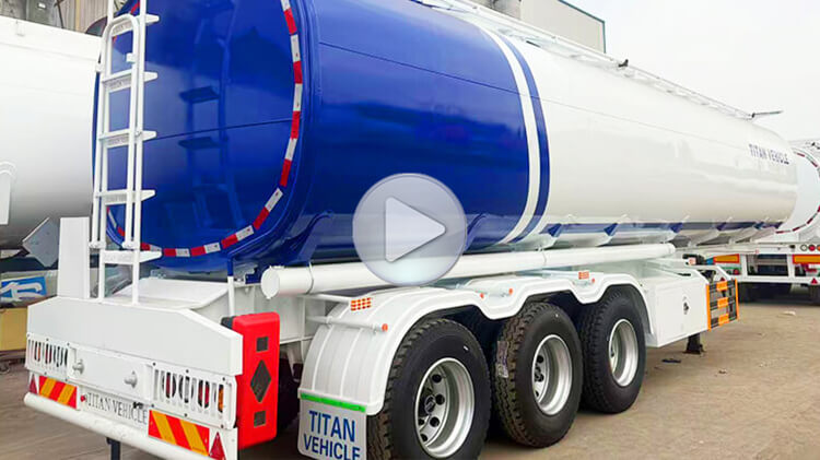 3 Axle Oil Tanker Trailer for Sale in Ghana