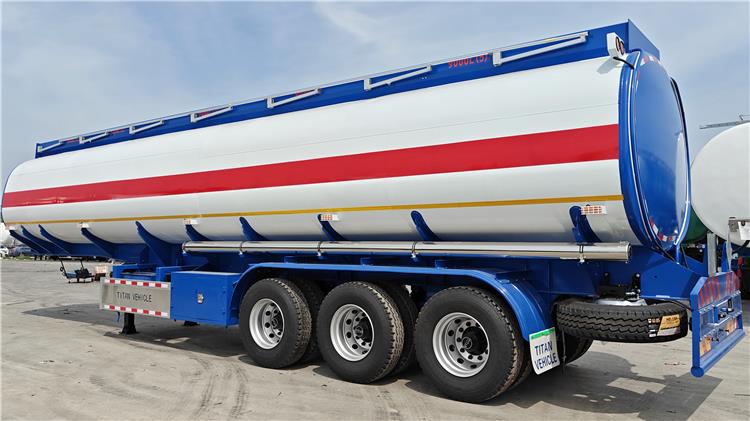 3 Axle 45000 Liters Oil Tanker Trailer for Sale In Ghana