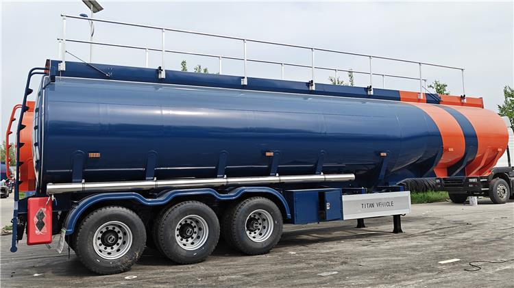 50000 Liters Palm Oil Tanker Trailer for Sale In Ghana