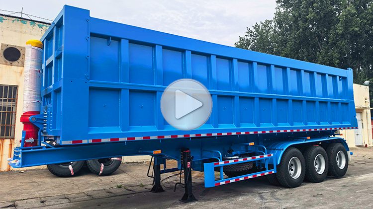 3 Axle Tipper Semi Trailer for Sale in Ghana