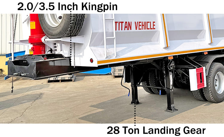 3 Axle Hydraulic Dump Trailer for Sale Prices in Ghana