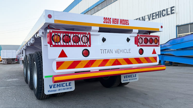 New 40 Ft Flatbed Trailer Prices for Sale in Ghana