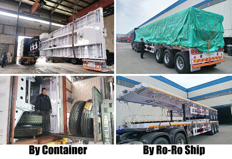 New 40 Ft Flatbed Trailer Prices for Sale in Ghana