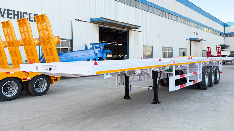 New 40 Ft Flatbed Trailer Prices for Sale in Ghana